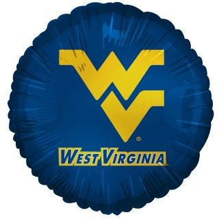 West Virginia Mountaineers Foil Balloon