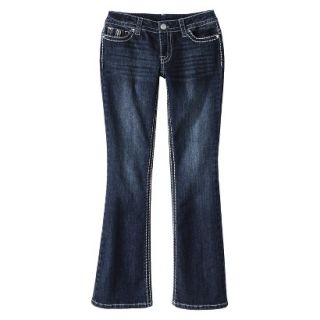 Paisley Sky Womens Bootcut Denim   Dark Wash 16