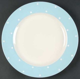 Spode Baking Days Blue 12 Chop Plate/Round Platter, Fine China Dinnerware   Lig