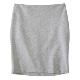 Merona Petites Ponte Pencil Skirt   Gray 12P
