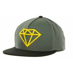 Diamond Rock Logo Snapback Cap