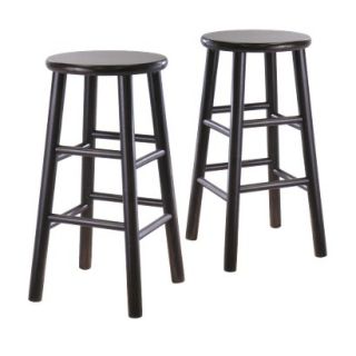 Counter Stool: Winsome 2 Piece Beveled Seat Counter Stool