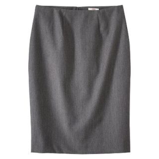 Merona Petites Classic Pencil Skirt   Gray 10P