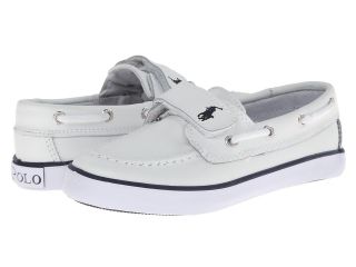 Polo Ralph Lauren Kids Vulcanized Sander EZ SP12 Kids Shoes (White)