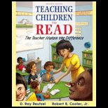 Teaching Children to Read (Ll)   With Access