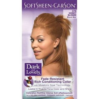 Dark and Lovely Fade Resistant Rich Conditioning Hair Color   378 Honey Blonde