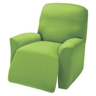 Jersey Large Recliner Slipcover   Lime