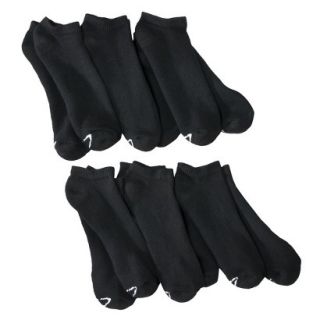 C9 by Champion Mens 6Pk Banded Low Cut Socks   Black