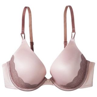 Self Expressions By Maidenform Womens Natural Boost With Lace Cradle Bra  