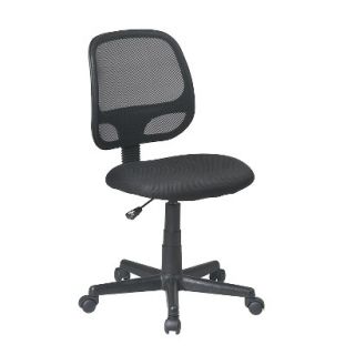 Task Chair: Office Star Screen Back Task Chair   Black