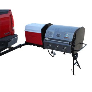Party King Grills Swingn Smoke Mvp 8612 Large Grill, Large Swing Arm And Ice Chest Tray Set