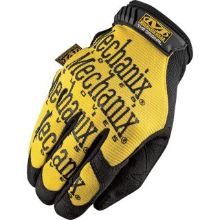 Mechanix Wear Original Gloves   Yellow, Large, Model MG 01 010