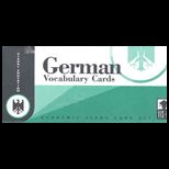 German Vocabulary   Flashcards