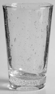 La Verrerie de Biot Traditional Clear Flat Juice Glass   Clear,Air Bubbles,No Tr