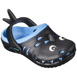 Toddler Boys Shark Clogs   Black Combo 8 9