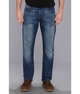 Mavi Jeans Myles Mid Rise Straight Leg in Mid Yaletown Mens Jeans (Blue)
