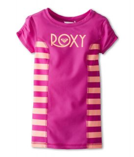 Roxy Kids Roxy Escape Low Tide S/S Rashguard Girls Swimwear (Pink)
