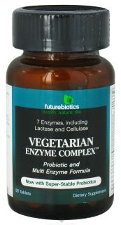 Futurebiotics   Vegetarian Enzyme Complex   90 Tablets