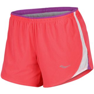 Saucony Run Lux 3 Shorts: Saucony Womens Running Apparel