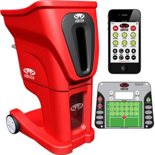 Lobster Phenom 2 Ball Machine with iPhone Remote: Lobster Sports Ball Machines