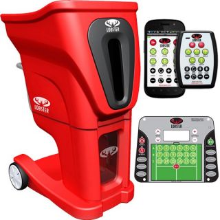 Lobster Phenom 2 Ball Machine with Android and Grand Remote: Lobster Sports Ball