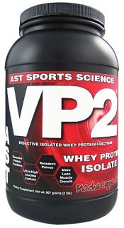 AST Sports Science   VP2 Whey Protein Isolate Mocha Cappuccino   2 lbs.