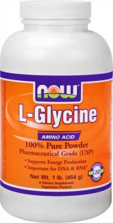 NOW Foods   Glycine Powder   1 lb.