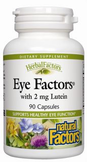 Natural Factors   Eye Factors with Lutein 2 mg.   90 Capsules