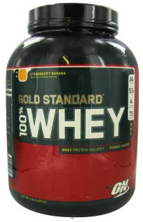 Optimum Nutrition   100% Whey Gold Standard Protein Strawberry Banana   5 lbs.