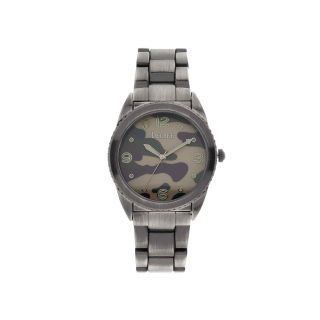 Decree Womens Graphic Dial Bracelet Watch, Green/Silver