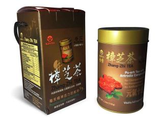 Kinyo Zhang Zhi Tea " Pu erh Tea with Antordia Camphorata" 5.3 oz (150 grams of Loose Tea Pack)