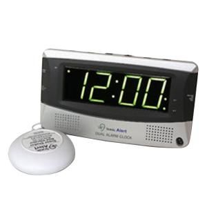 Sonic Alert Dual Digital Alarm Clock with Bed Shaker SA SBD375SS