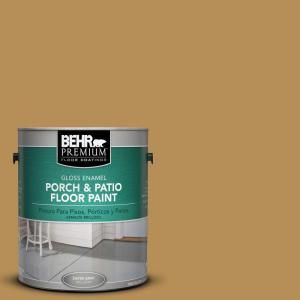 BEHR Premium 1 Gal. #PFC 30 Clay Terrace Gloss Porch and Patio Floor Paint 673001