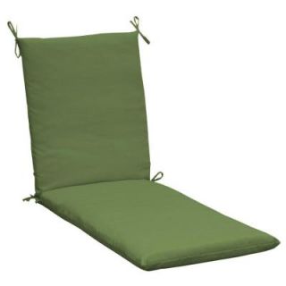 Hampton Bay Spectrum Cilantro Outdoor Chaise Lounge Cushion LC02152X 9D1