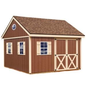 Best Barns Mansfield 12 ft. x 12 ft. Wood Storage Shed Kit mansfield_1212