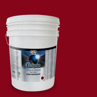5 gal. Brick Red Eclipse Concrete Stain and Primer in One 911205