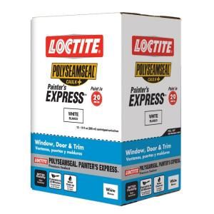 Loctite Polyseamseal 10 fl. oz. White Painters Express Caulk (12 Pack) 1767944