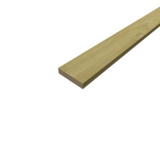 Sure Wood Forest Products 1 in. x 4 in. x 8 ft. S4S Poplar Board 1X4X8 POP 3PL