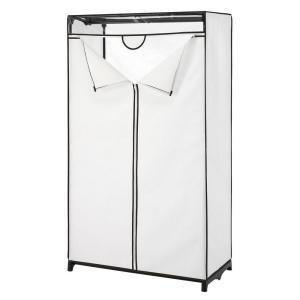 Hampton Bay 36 in. Wide White Clothes Closet with Fabric Outer Cover 8586 150 B