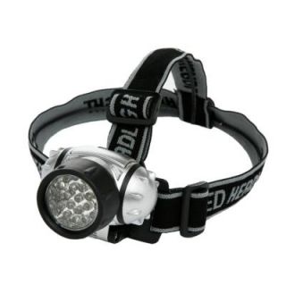 Designers Edge Battery Operated LED Lycra Headband Light   Black L1240