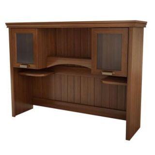 South Shore Furniture Gascony Desk Hutch in Sumptuous Cherry 7356074