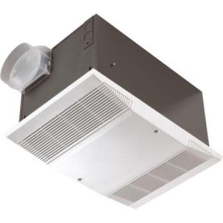 NuTone 70 CFM Ceiling Exhaust Fan with 1500 Watt Heater and Wall Switch 9905