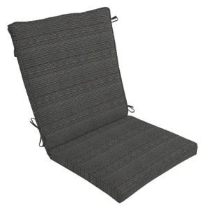Hampton Bay Bentley Texture Outdoor Dining Chair Cushion DISCONTINUED NB73271X 9D1