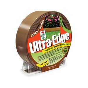 Easy Gardener Ultra Edge 16 ft. Composite Garden Brown Lawn Edging 8416