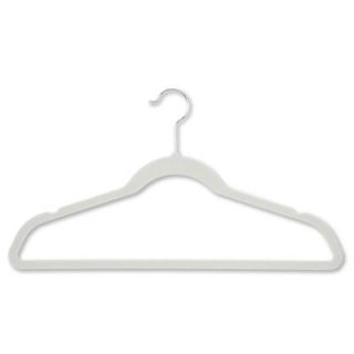 Honey Can Do Velvet Touch White Suit Hanger (50 Pack) HNG 01795
