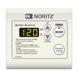 Noritz RC7649M Tankless Water Heater Remote Controller
