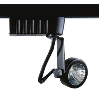 Designers Choice Collection 201 Series Low Voltage MR16 Black Gimball Style Track Lighting Fixture TL201 BLK