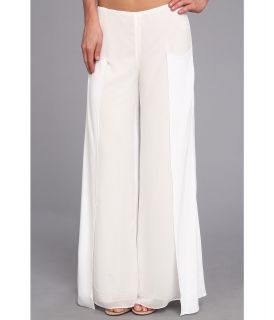 Aryn K Sheer Pant Womens Casual Pants (White)