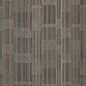 J&J Industries Designer Grey 24 in. x 24 in. Modular Carpet Tile (18 Tiles/Case   72 sq. ft. /Case) PDM12