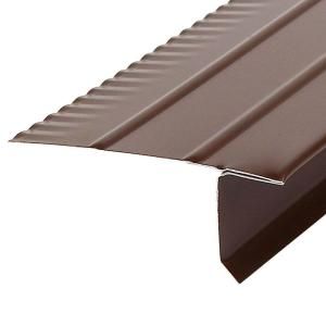 Amerimax Home Products F4 1/2 Brown Aluminum Drip Edge 5505419120
